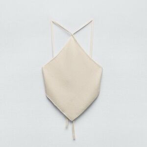 Zara - open back crop top
